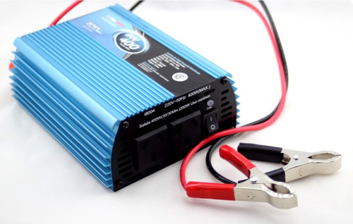 Imagen 3 de 4 de Inversor De Tensión De 12vdc A 220vac. 400w Pronext Inv-400