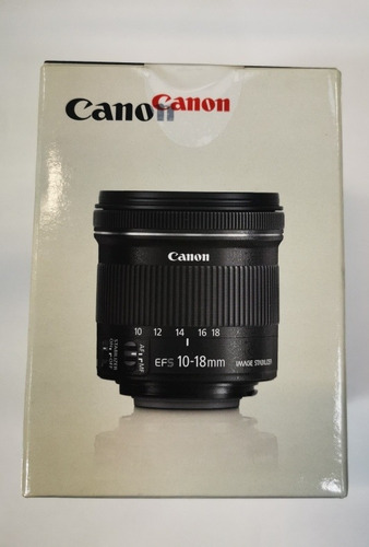 Canon Zoom Grande Angular Ef-s 10-18mm F/4.5-5.6 Is Stm