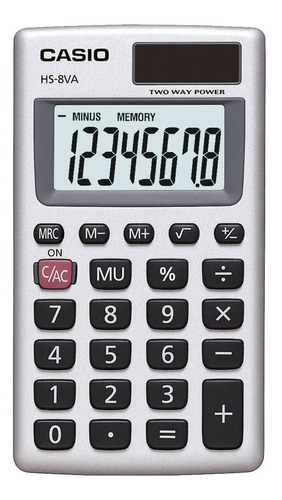 Calculadora Casio De Bolsillo 8 Dígitos Hs-8va