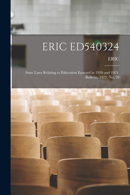 Libro Eric Ed540324: State Laws Relating To Education Ena...