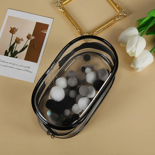 Bolsa Transparente Para Exhibición De Figuras Con Llavero,