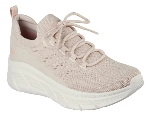 Tenis Mujer Skechers Bobs Sport - Rosado