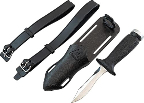 Cressi Stainless Steel Compact Knife For Use During Scuba
