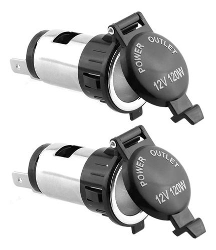 Juego De 2 Enchufes Encendedor De , Juerly 12 V, 120 W...