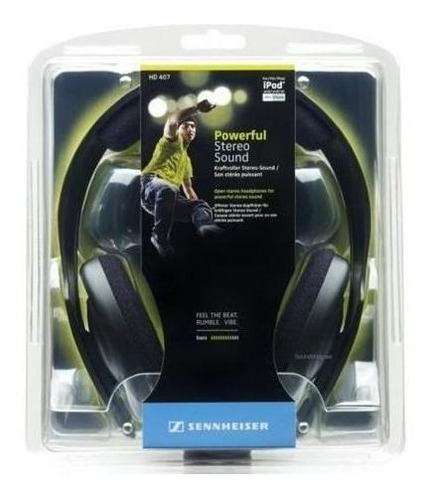 Sennheiser Hd407 Auricular Musica Estudio Dj