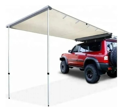 Toldo Lateral Auto  Camping 2x2 Mtrs Base Aluminio Y Funda 