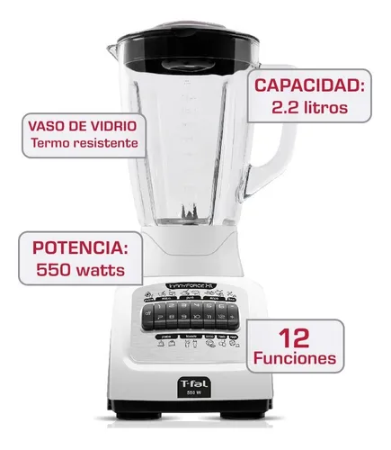 Licuadora tefal 550 watts hotsell
