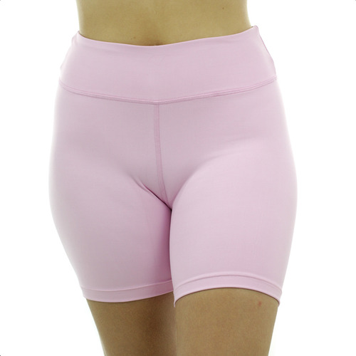 Bermuda Shorts Legging Fila Rosa Esportiva 