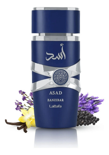 Perfume Lattafa Asad Zanzibar Edp 100ml Hombre Original