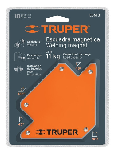 Escuadra Magnetica 11kg 12119 Truper
