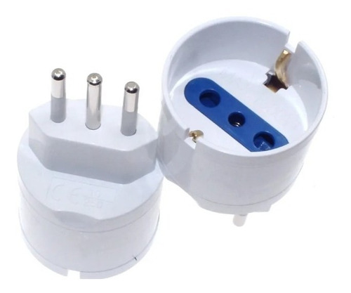 Adaptador Eléctrico Schuko 10a 250v 1500w Sec 