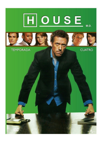 Dr. House Cuarta Temporada Completa 4 Dvd's