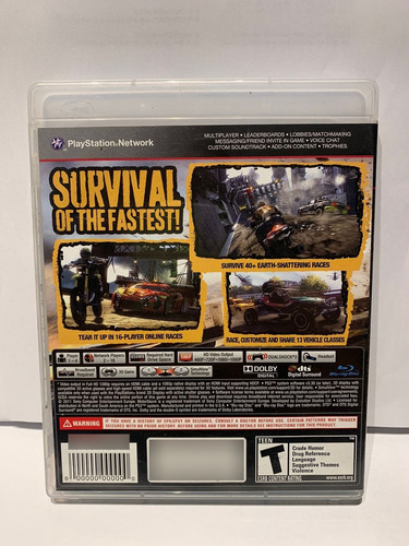 Motorstorm Apocalypse - Jogo Ps3 Mídia Física (Usado)