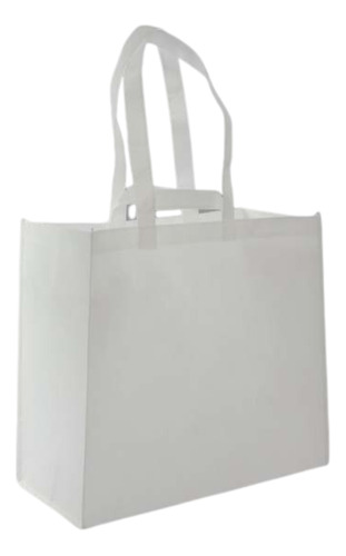 Bolsa Blanca Reutilizable Para Sublimación 45 X 40 X 22 Cm