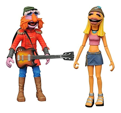 Juguetes Diamond Select The Muppets: Floyd Pepper & Janice F