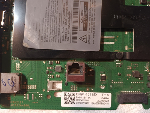 Tarjeta Main Samsung Un70tu700dbxza (Usado)