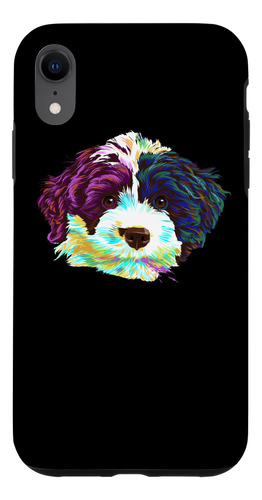 Carcasa Para iPhone XR Con Diseo De Perro De Agua Portugus