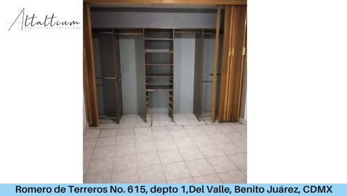 Vendo Departamento En Romero De Terreros 615, Código 2, Col Del Valle Nte, Benito Juárez, Del Valle Nte, Cdmx Pfg25di