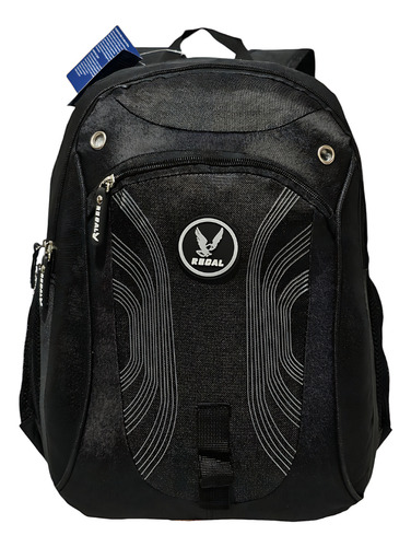 Mochila Escolar Juvenil Notebook Reforçada Impermeavel T315 Cor Preto
