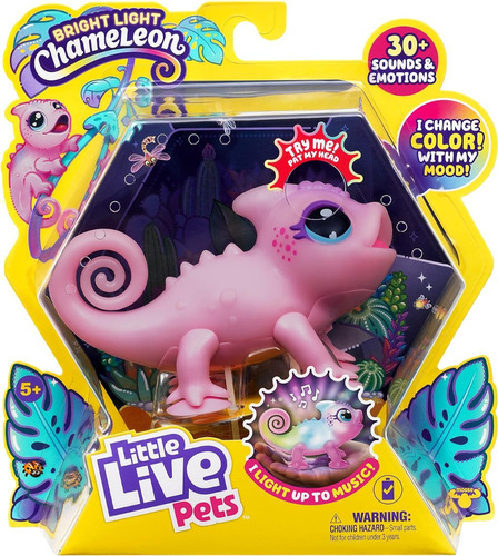 Camaleon Nova Juguete Interactivo Little Live Pets 26365