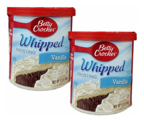 2x Betty Crocker Frosting Vanilla / Betun Sabor Vainilla