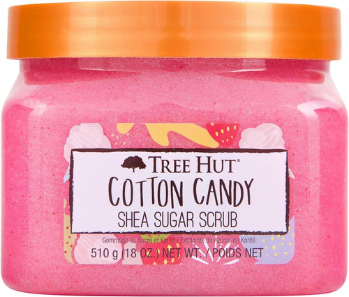  Tree Hut Esfoliante Corporal - Cotton Candy - 510g
