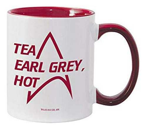 Star Trek: La Próxima Generación De Té Earl Grey Hot Taza De