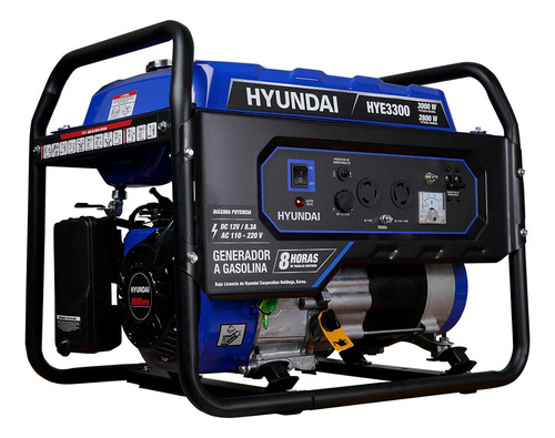 Generador Profesional Hyundai Potencia Maxima 3000w-hye3300