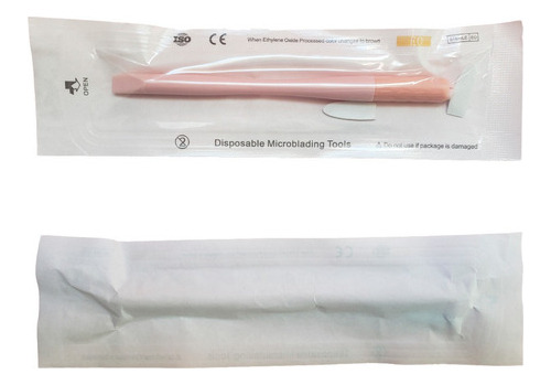 20 Un Caneta Tebori Sem Lâmina Descartavel Rosa Lovbeauty
