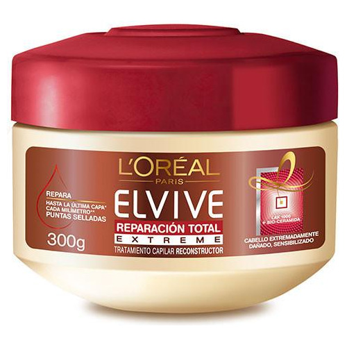 Crema De Tratamiento Elvive Reparación Total 5 Extreme 300g