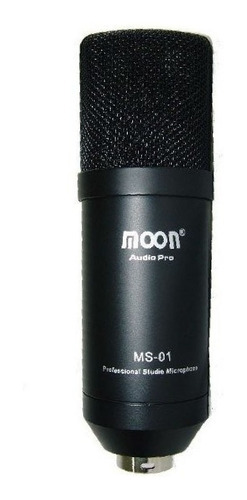 Imagen 2 de 2 de Microfono Condenser Grabacion Profesional Moon Ms-01