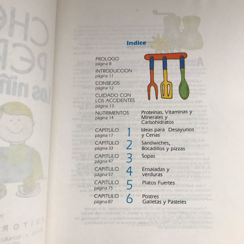 Libro Cocina Recetario - Los Niños Cocinan- Peralta, Chepina