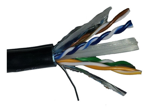 Imagen 3 de 5 de Rollo Cable F/utp Nexxt Cat6 305m 100% Cu Blindado Outdoor