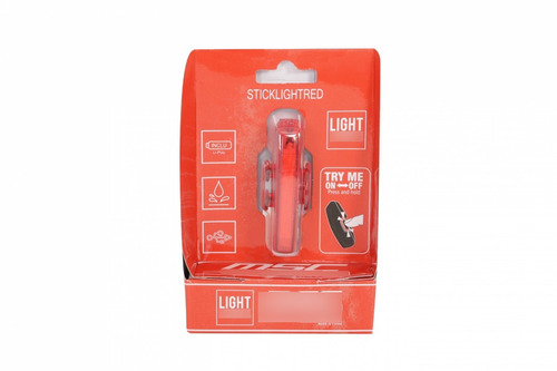 Luz Led De Bicicleta Msc Roja 100 Lumens Recargable