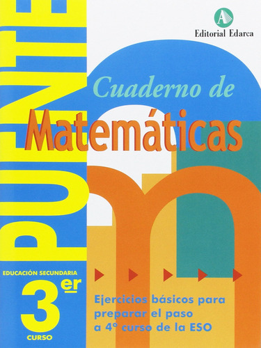 Puente Cuaderno Matematicas 3º Eso - Vv.aa.