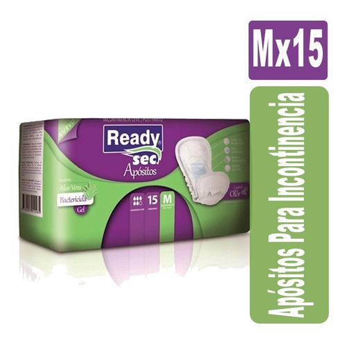 Apósito Ready Sec M X 15 Unidades