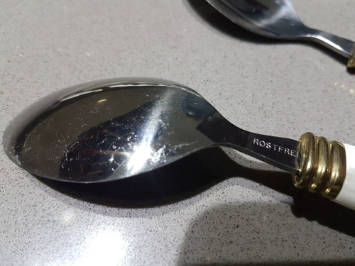 Juego Fino De Cubiertos Rostfrei Tenedor Cuchillo Cuchara