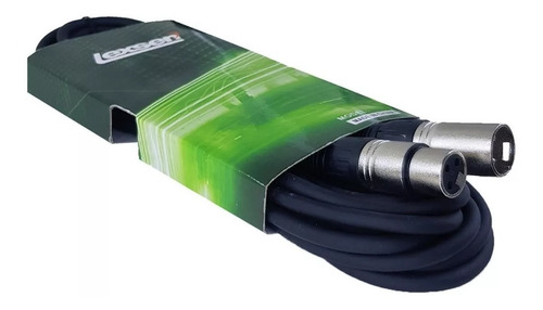 Imagen 2 de 3 de Cable Lexsen Xlr Canon A Canon Para Microfonos, 10 Metros