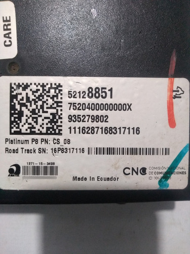 Modulo Interface Conforto Spin Colbat Onix 2014-2017 (Usado)