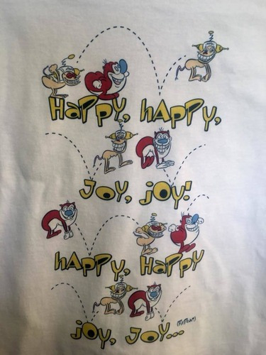 Ren & Stimpy Happy Happy Joy Joy - Animacion - Polera- Cyco 