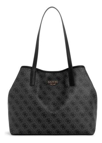 Cartera Vikky Ii 2 In 1 Tote Gris O