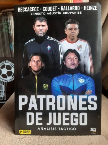 Libro Futbol Patrones De Juego Análisis Táctico En Futbol.