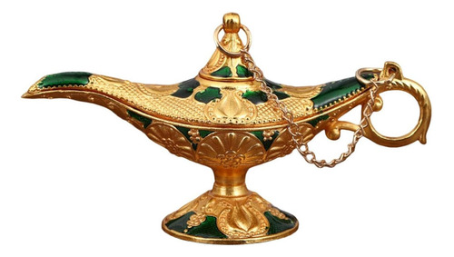 Genie Lamp Desktop Ornament Vintage Para Decoración Del