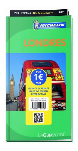 Pack Guia Verde Londres Con Mapa Trafico - Varios Autores