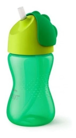 Vaso Antiderrame Pajita 300ml +12 Avent Straw Cup Maternelle