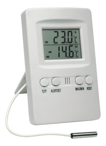 Termômetro Digital Máxima E Minima Com Alarme -20c+50