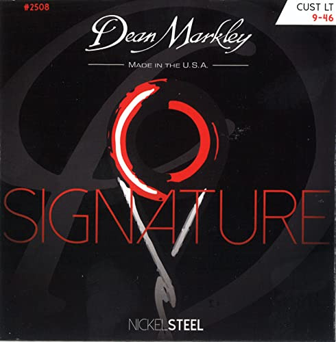 Cuerdas De Guitarra Eléctrica Dean Markley Nickel Steel Sign