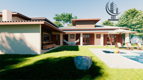 Imagem 2 de 9 de Cond.fechado-1.920m²- Linda Casa 3 Dorms- Piscina- A.gourmet