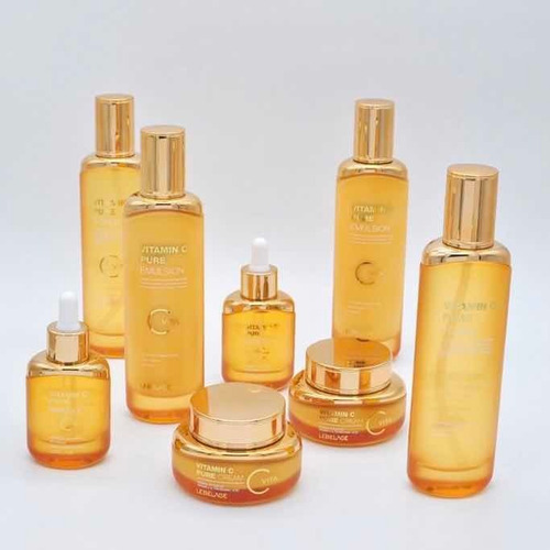 Crema Facial Coreana De Vitamina C / Revitalizantes (3 Set)