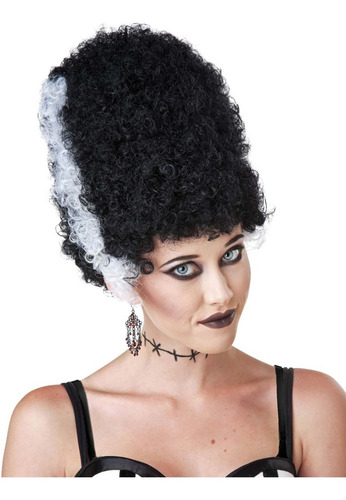 Peluca De Novia De Frankenstein Mujer Damas Envio Gratis